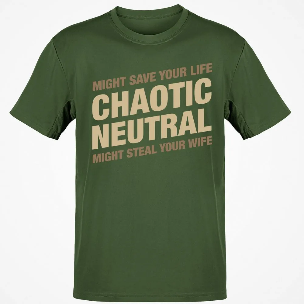 Might Save Your Life Might Steal Your Wife T-Shirt - Military Green - 6