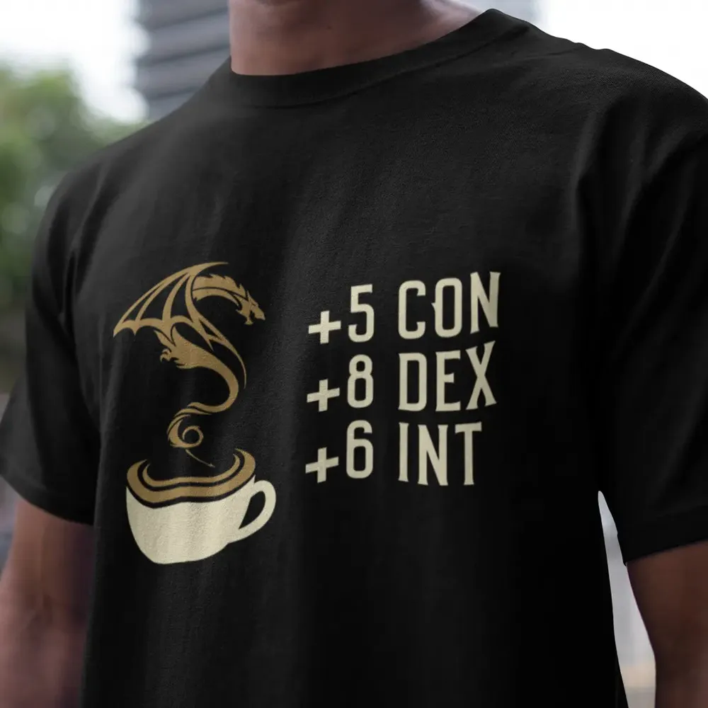 Coffee Dragon T-Shirt - 1