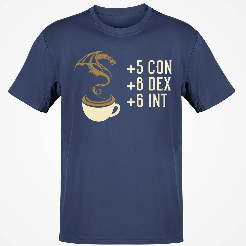Coffee Dragon T-Shirt - Navy - 7