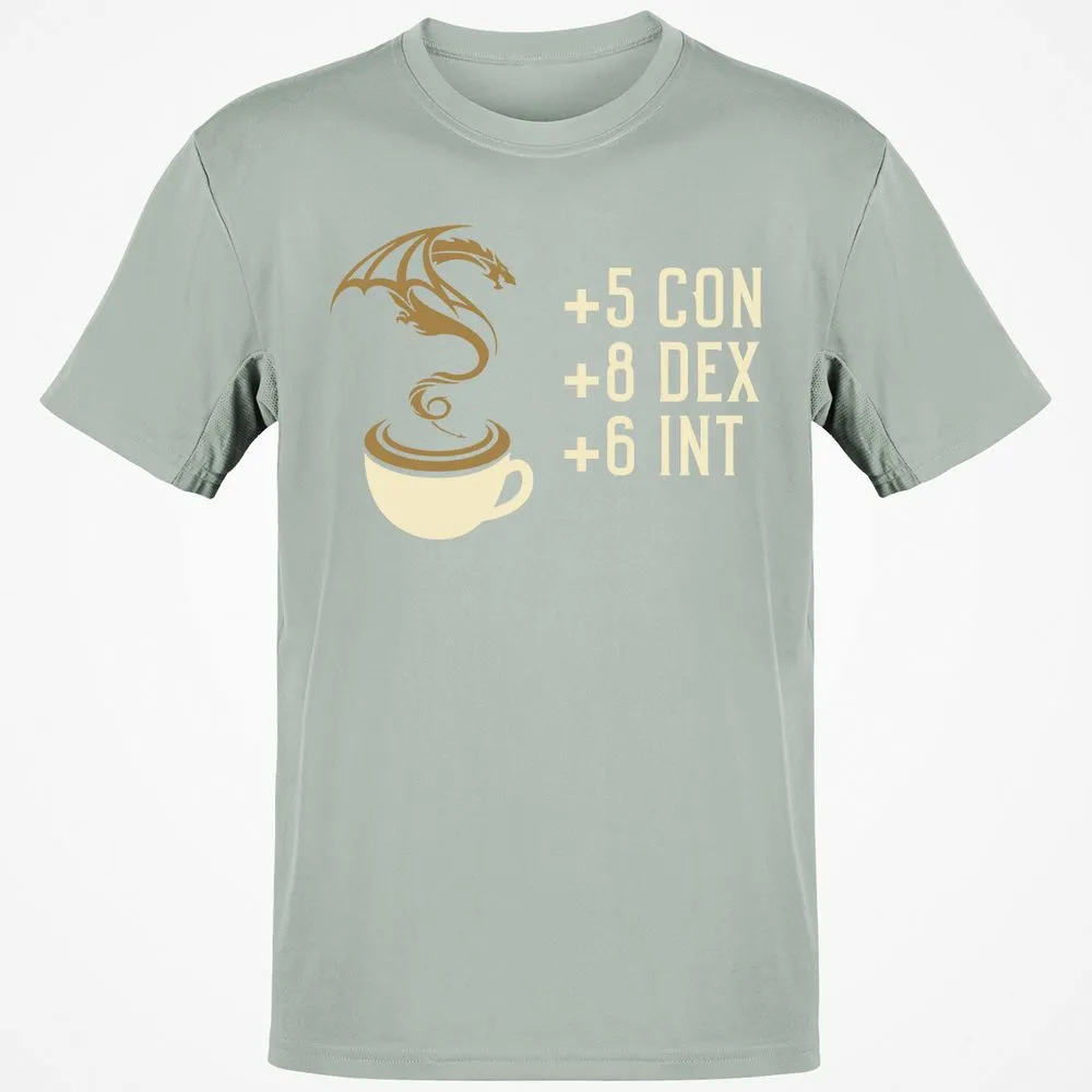 Coffee Dragon T-Shirt - Ash - 2