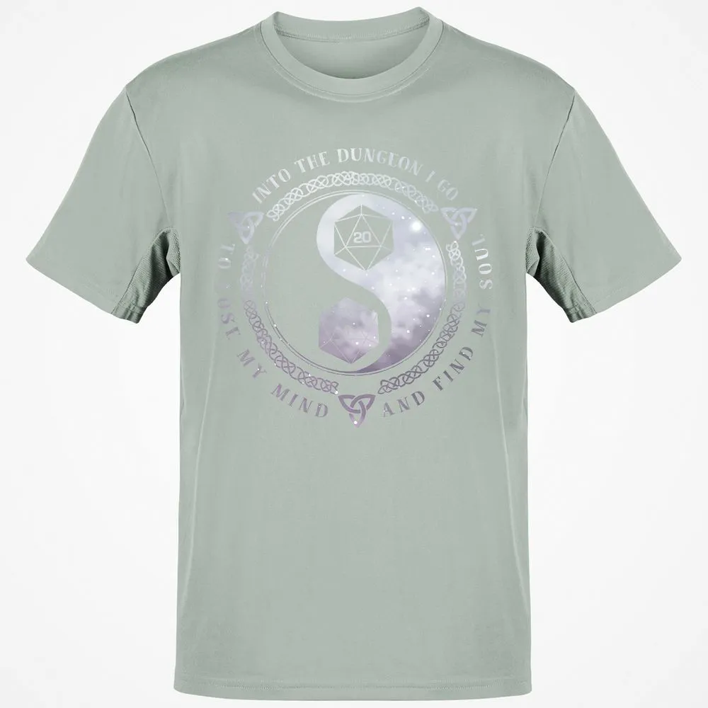 Into The Dungeon I Go T-Shirt - Ash - 2
