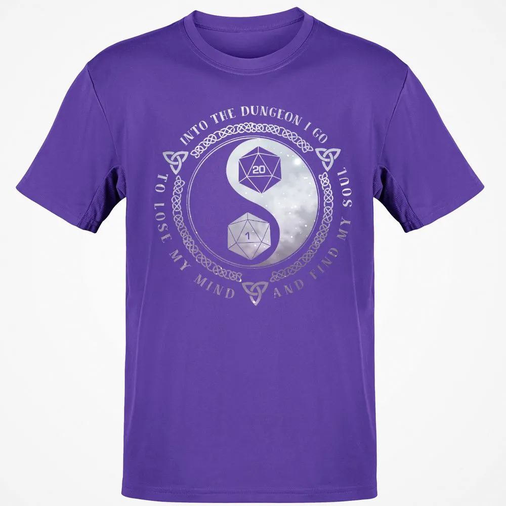 Into The Dungeon I Go T-Shirt - Purple - 9