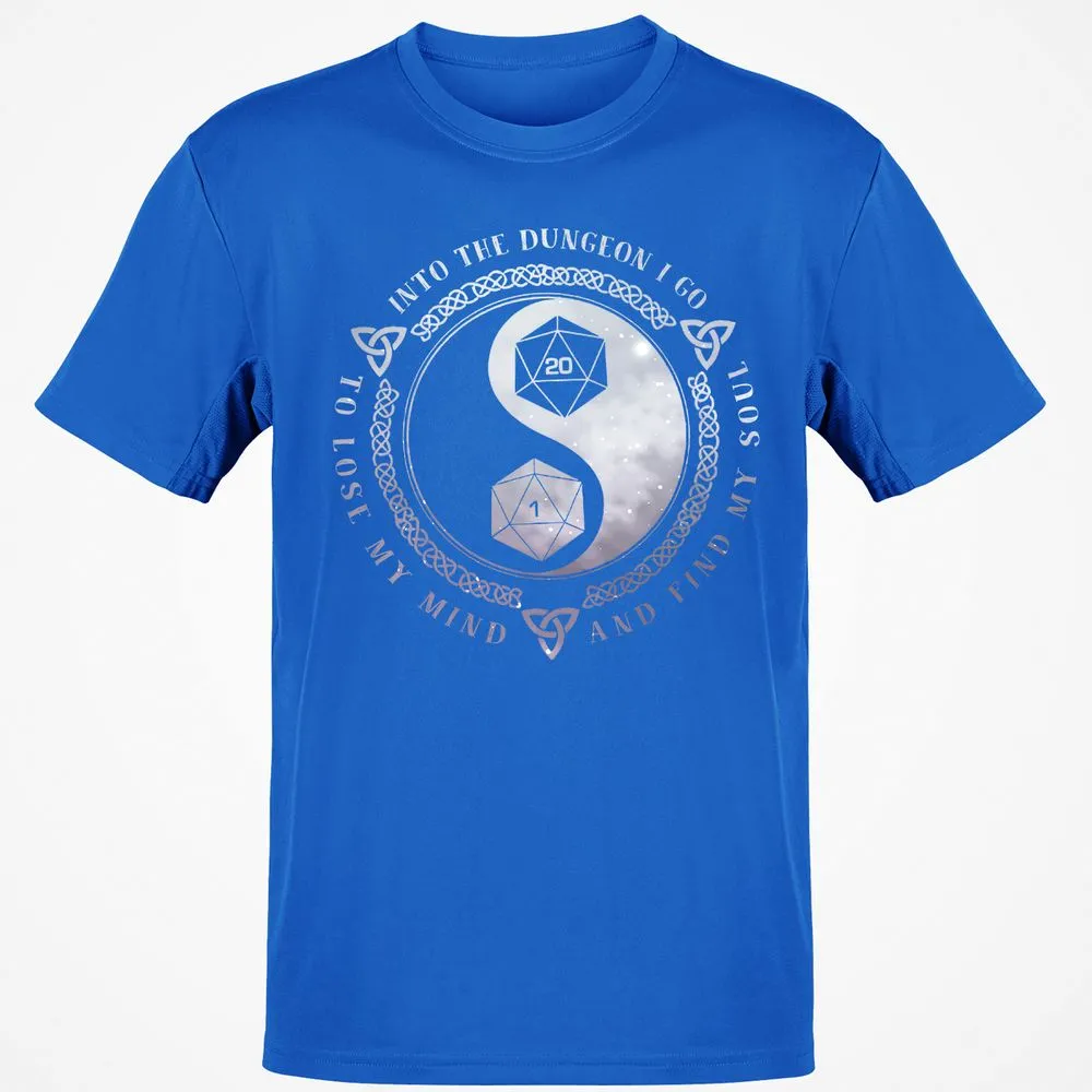Into The Dungeon I Go T-Shirt - Royal - 11