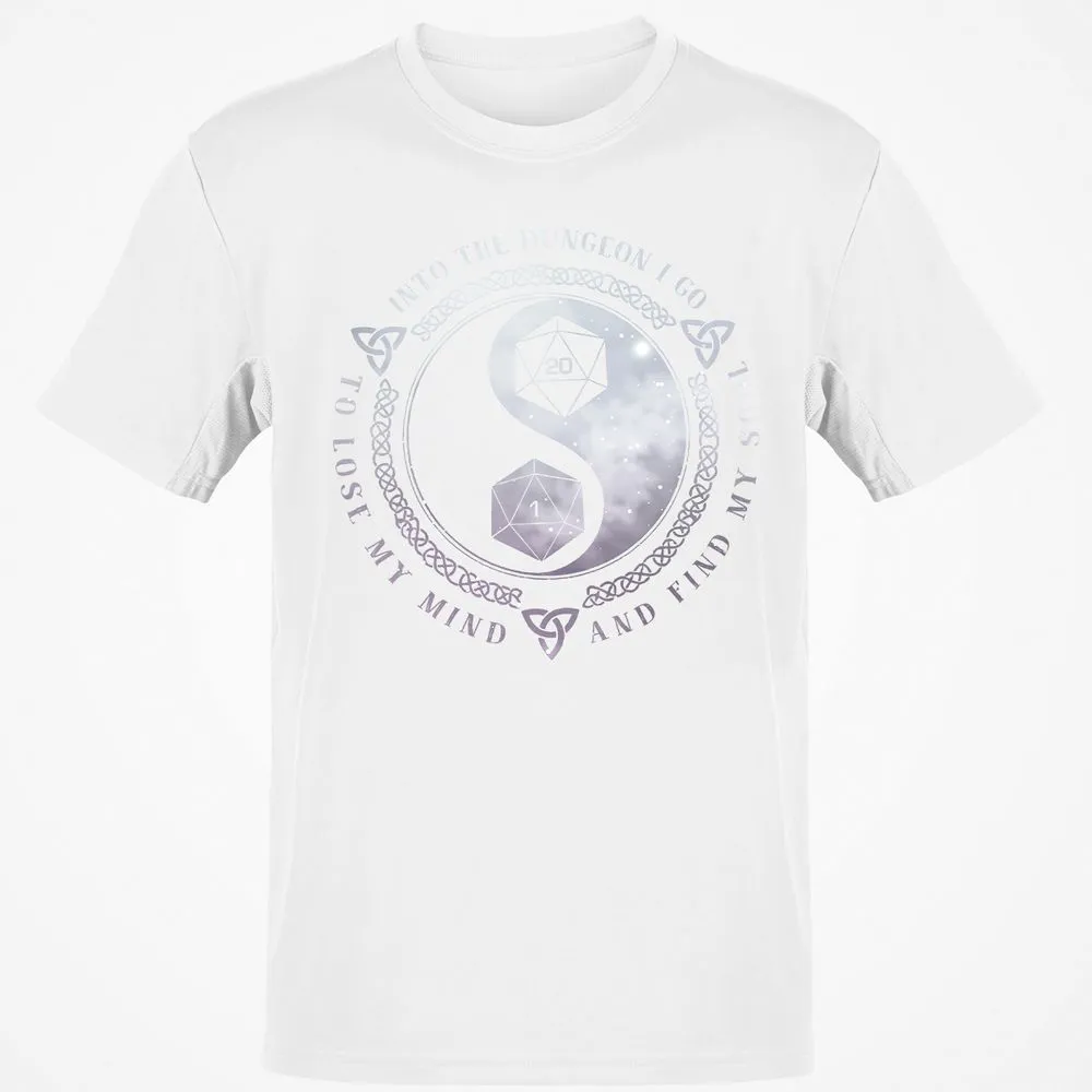 Into The Dungeon I Go T-Shirt - White - 12