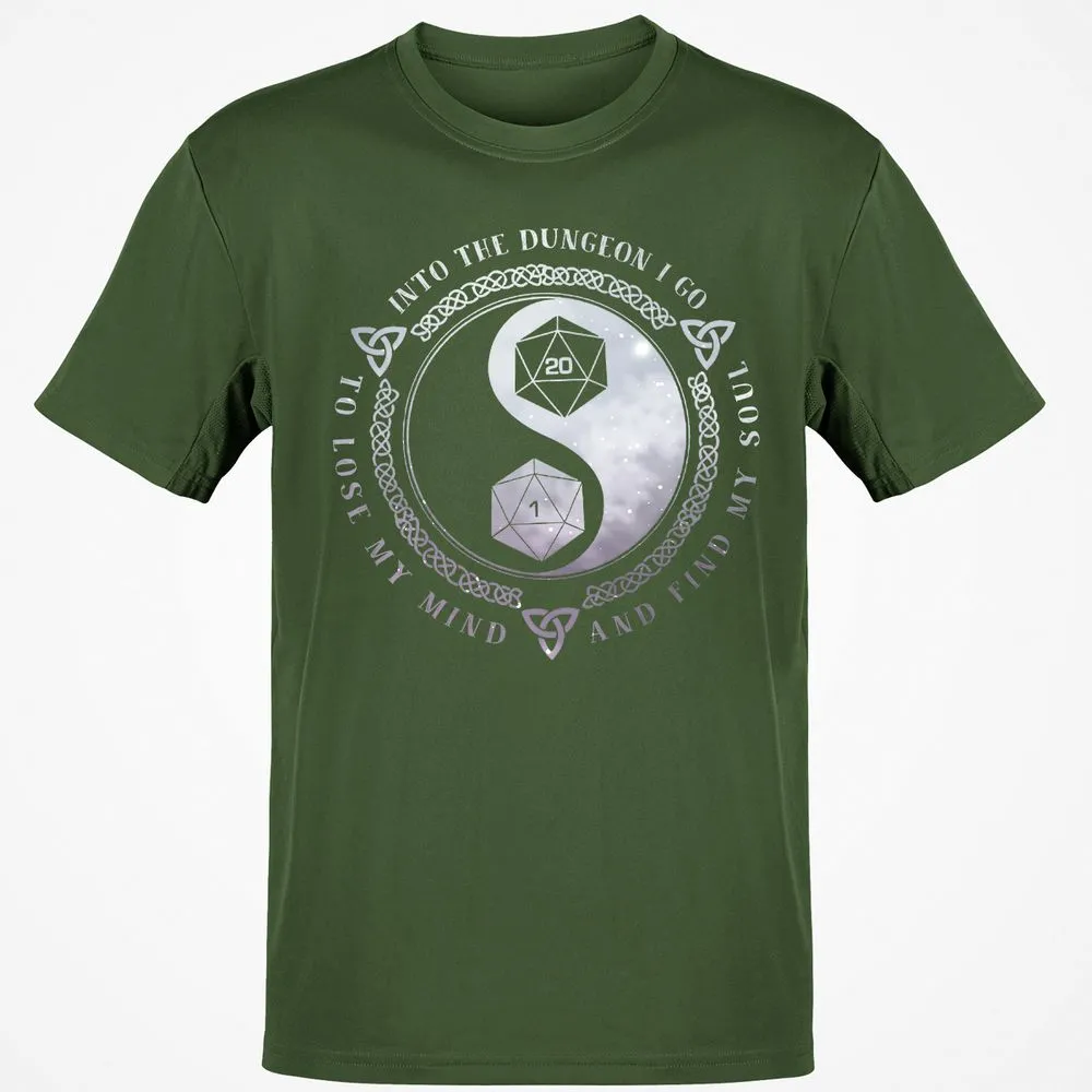 Into The Dungeon I Go T-Shirt - Military Green - 6