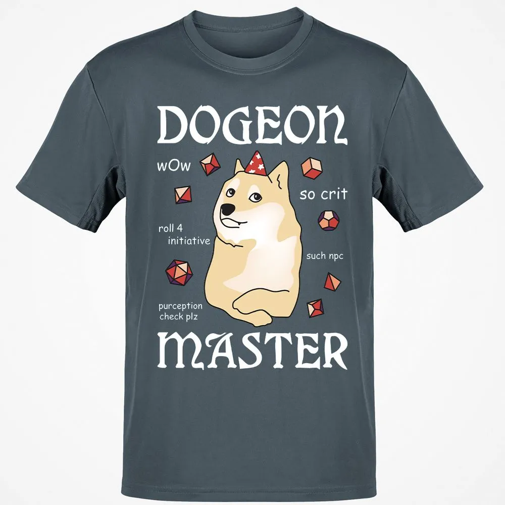 Dogeon Master T-Shirt - Charcoal - 3
