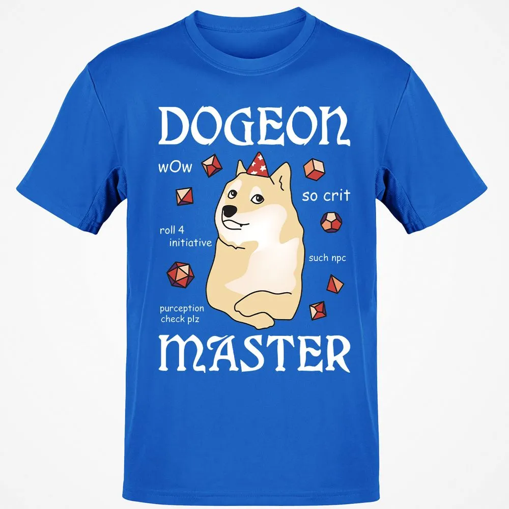 Dogeon Master T-Shirt - Royal - 11