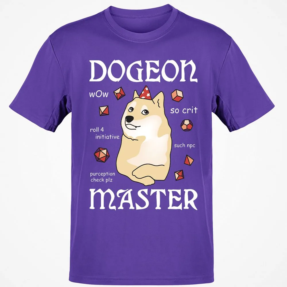 Dogeon Master T-Shirt - Purple - 9