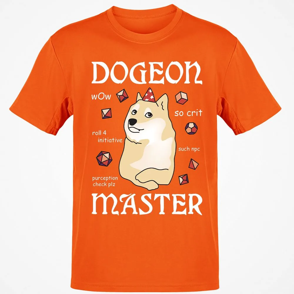 Dogeon Master T-Shirt - Orange - 8