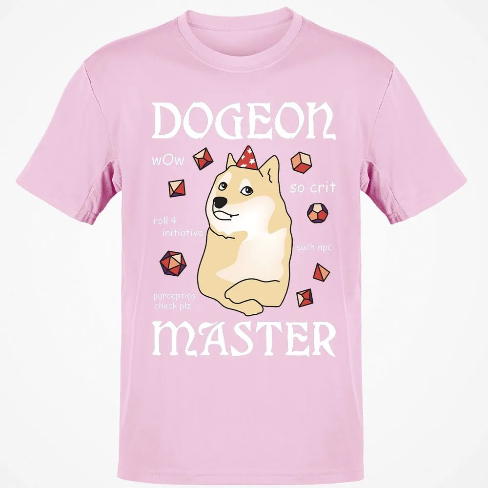 Dogeon Master T-Shirt - Light Pink - 5