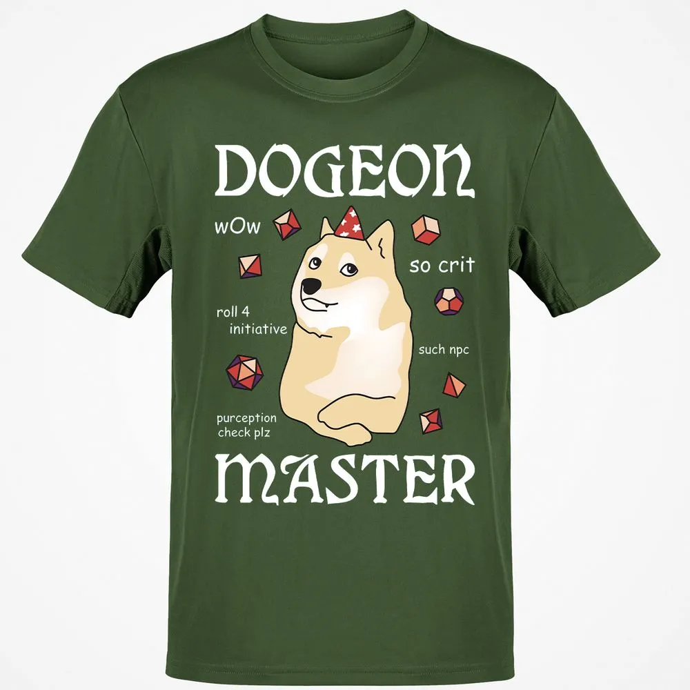 Dogeon Master T-Shirt - Military Green - 6