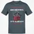 When The DM Meow T-Shirt - Charcoal - 3