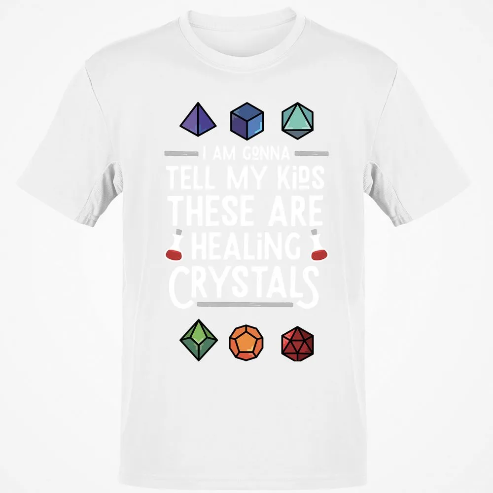 Healing Crystals T-Shirt - White - 12