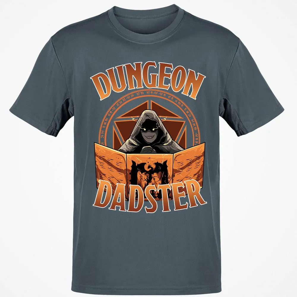 Dungeon Dadster T-Shirt - Charcoal - 3