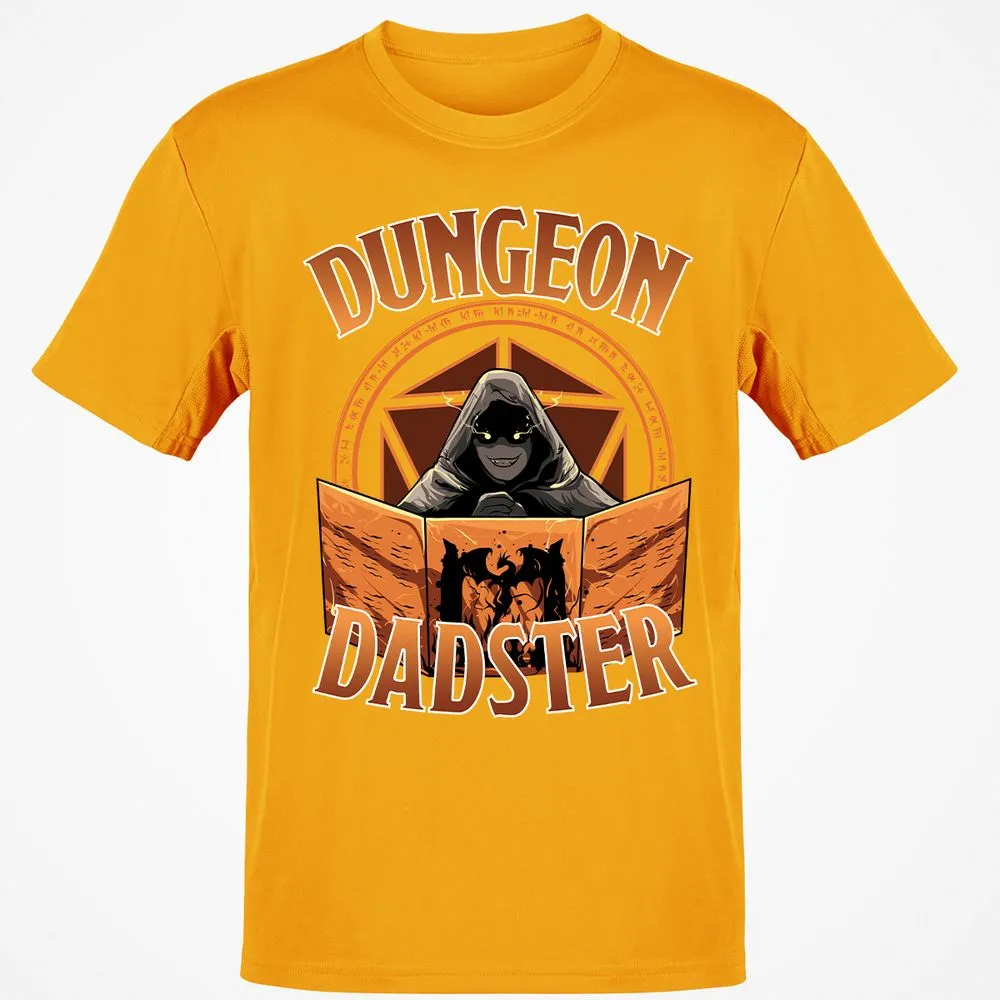 Dungeon Dadster T-Shirt - Gold - 4