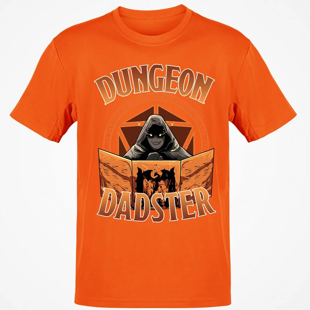Dungeon Dadster T-Shirt - Orange - 8