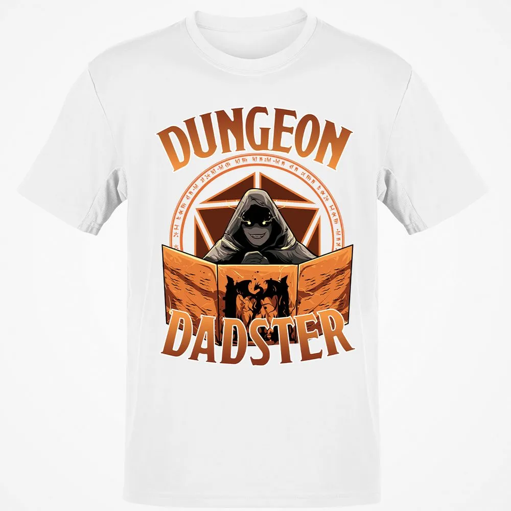 Dungeon Dadster T-Shirt - White - 12
