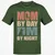 Mom By Day DM By Night Classic Unisex T-Shirt - Military Green - 6
