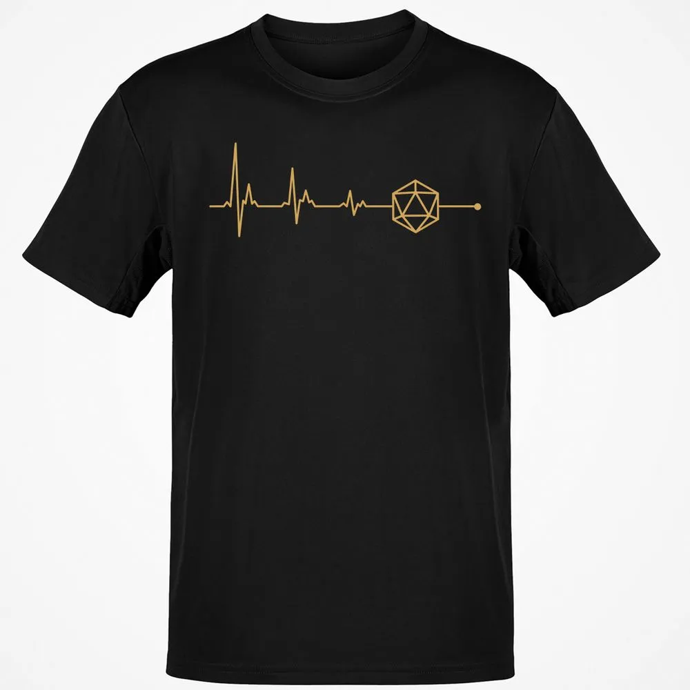 D20 Dice is my Life T-Shirt - Black - 1