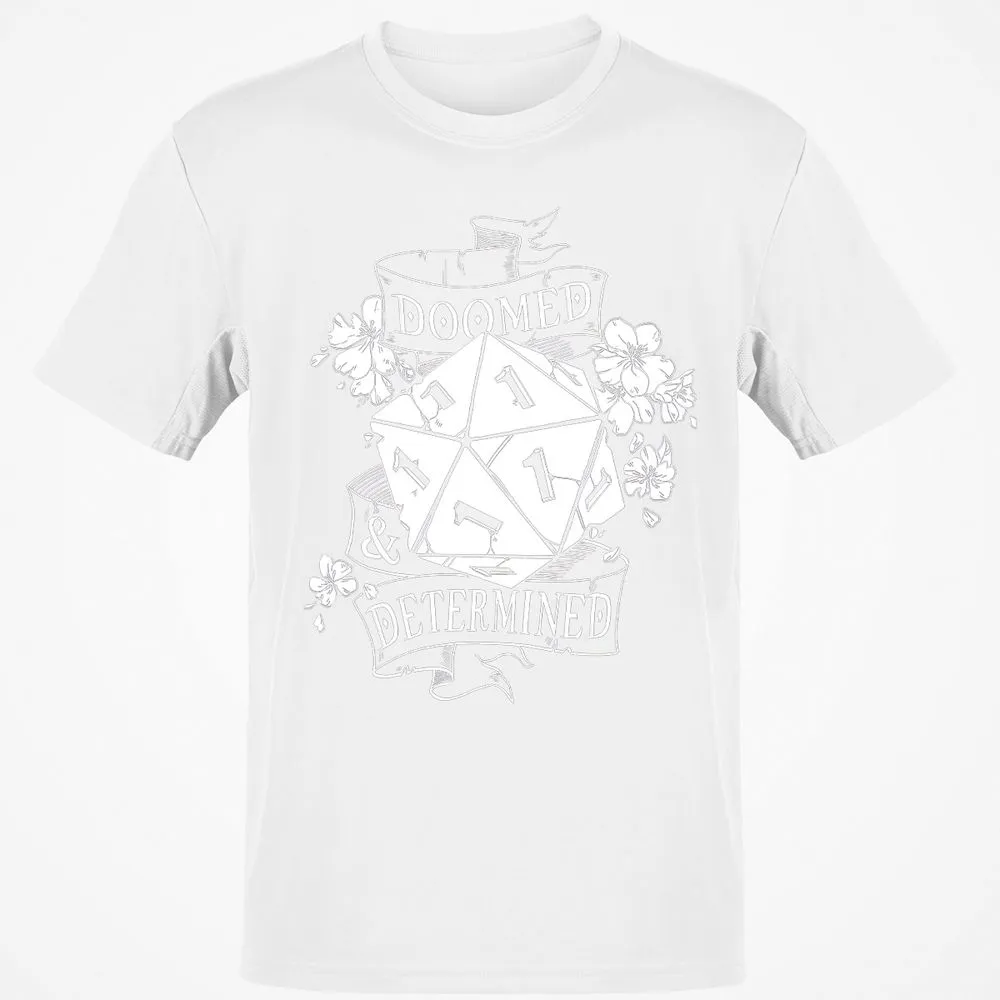 Doomed Determined RPG T-Shirt - White - 12