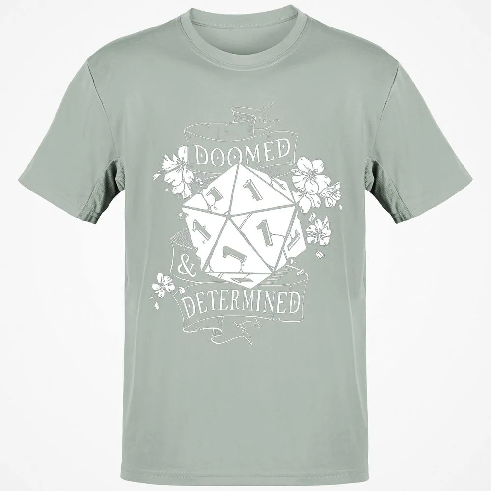 Doomed Determined RPG T-Shirt - Ash - 2