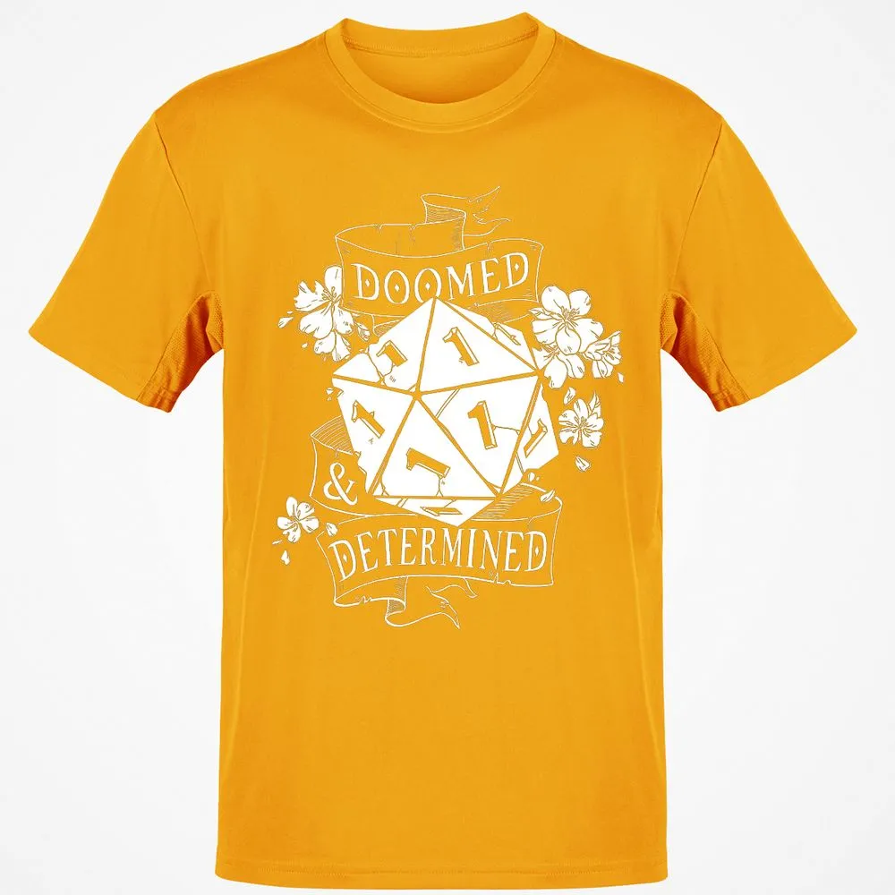 Doomed Determined RPG T-Shirt - Gold - 4