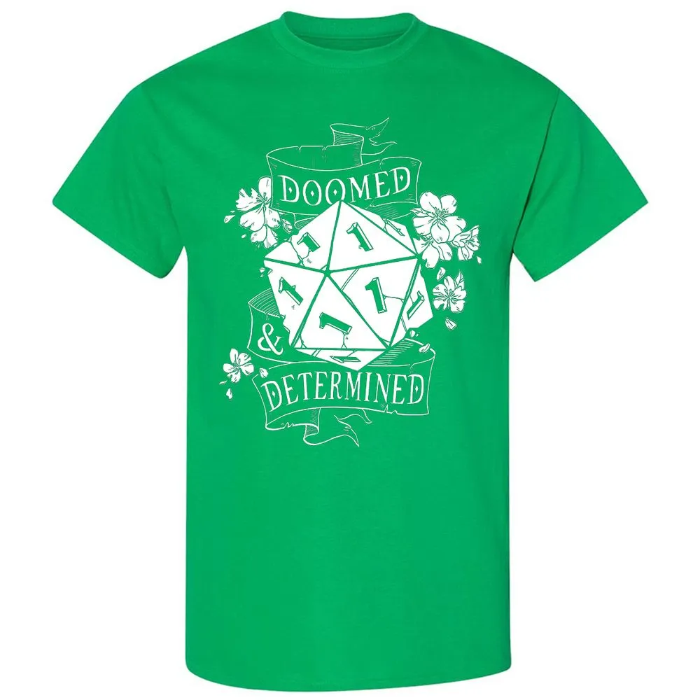 Doomed Determined RPG T-Shirt - Irish Green - 1