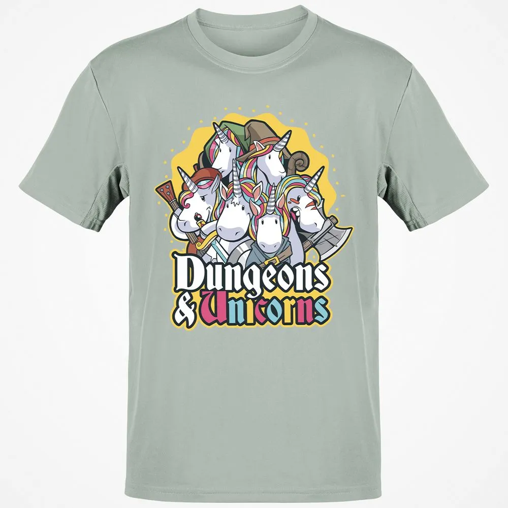 Dungeons And Unicorns T-Shirt - Ash - 2