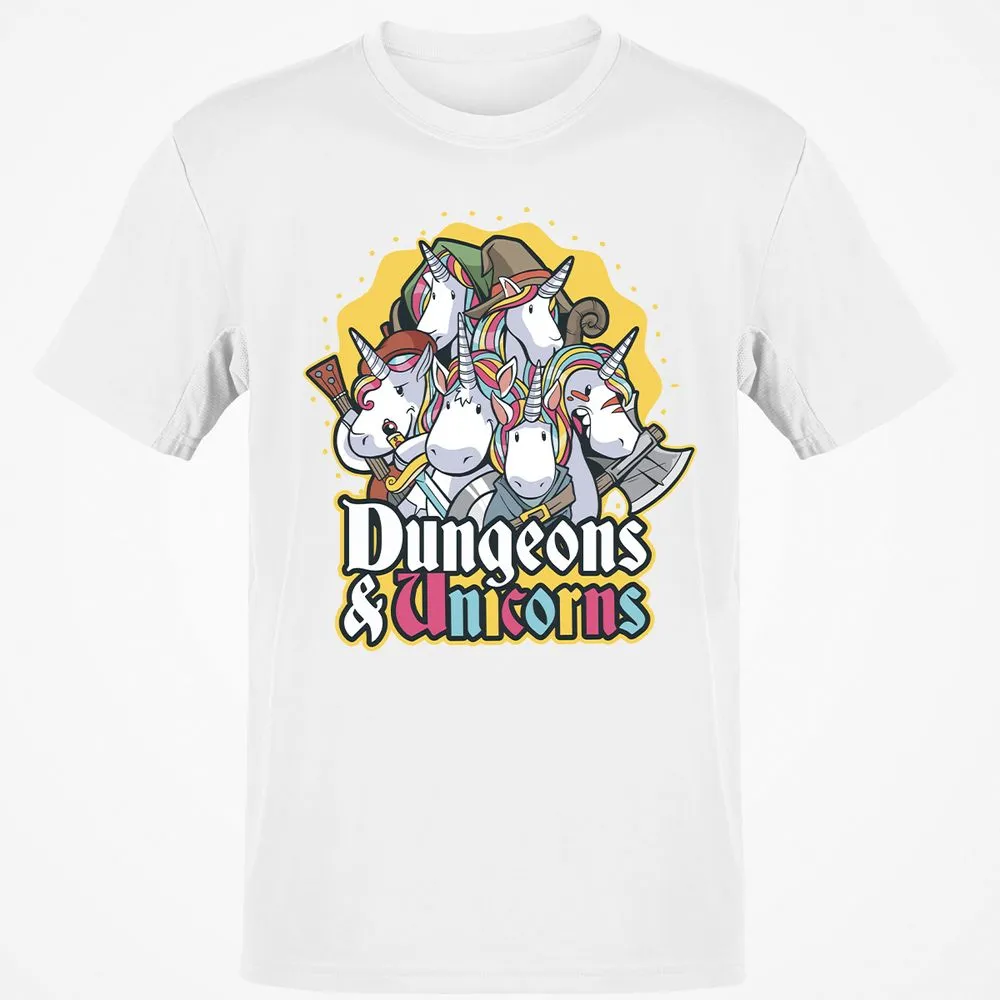 Dungeons And Unicorns T-Shirt - White - 12