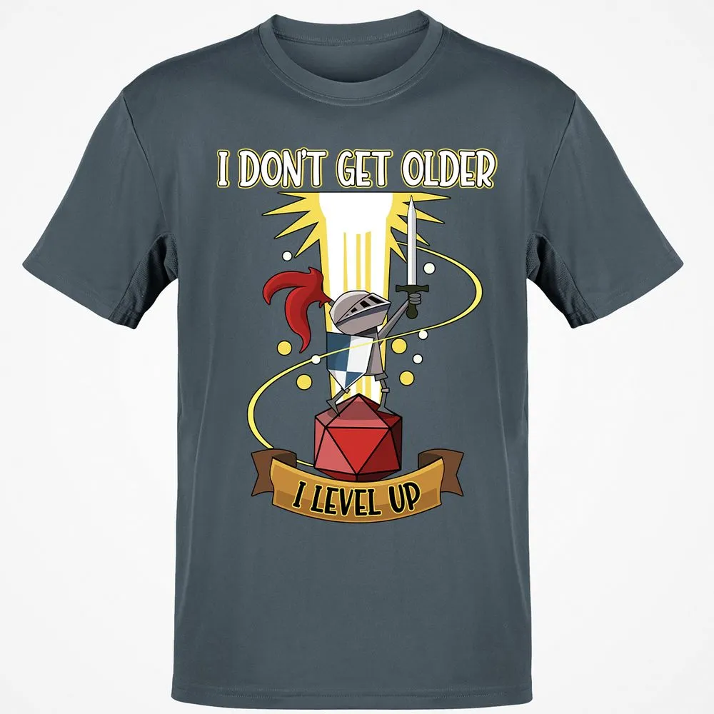 I Dont Get Older I Level Up T-Shirt - Charcoal - 3