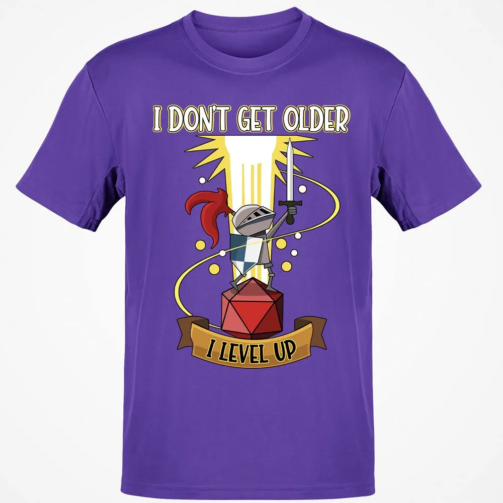 I Dont Get Older I Level Up T-Shirt - Purple - 9