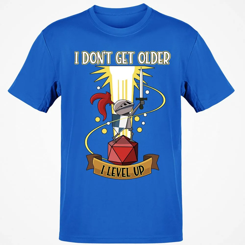 I Dont Get Older I Level Up T-Shirt - Royal - 11