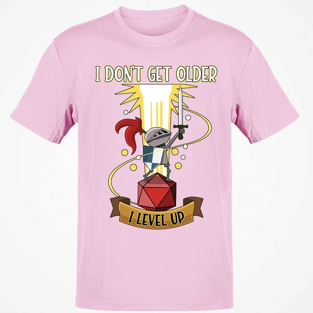 I Dont Get Older I Level Up T-Shirt - Light Pink - 5