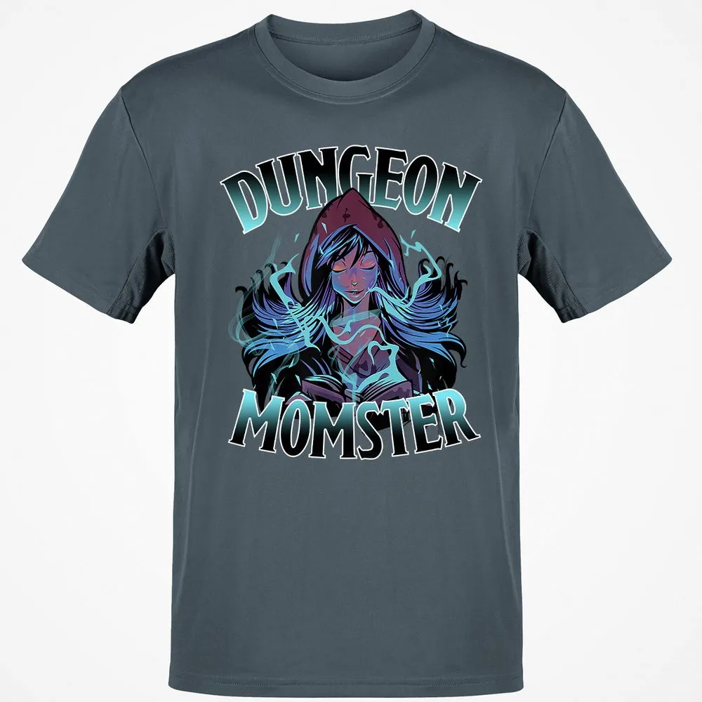 Dungeon Momster T-Shirt - Charcoal - 3