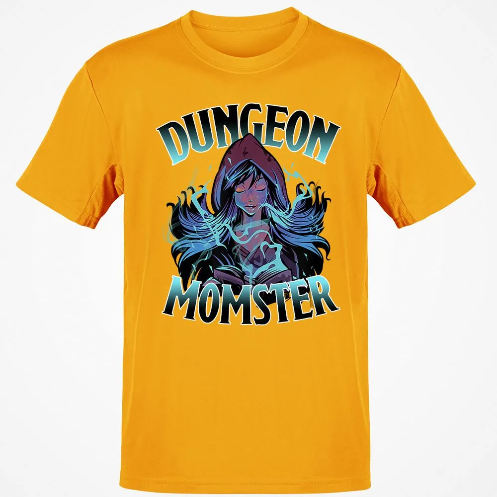 Dungeon Momster T-Shirt - Gold - 4