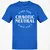 Chaotic Neutral Alignment Kinda Care Kinda Don't T-Shirt - Royal - 11