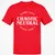 Chaotic Neutral Alignment Kinda Care Kinda Don't T-Shirt - Red - 10