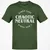 Chaotic Neutral Alignment Kinda Care Kinda Don't T-Shirt - Military Green - 6