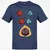 Dice Fusion RPG Classic Unisex T-Shirt - Navy - 7