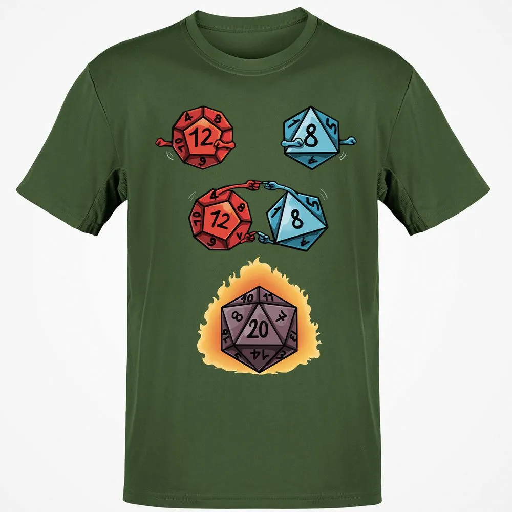 Dice Fusion RPG Classic Unisex T-Shirt - Military Green - 6