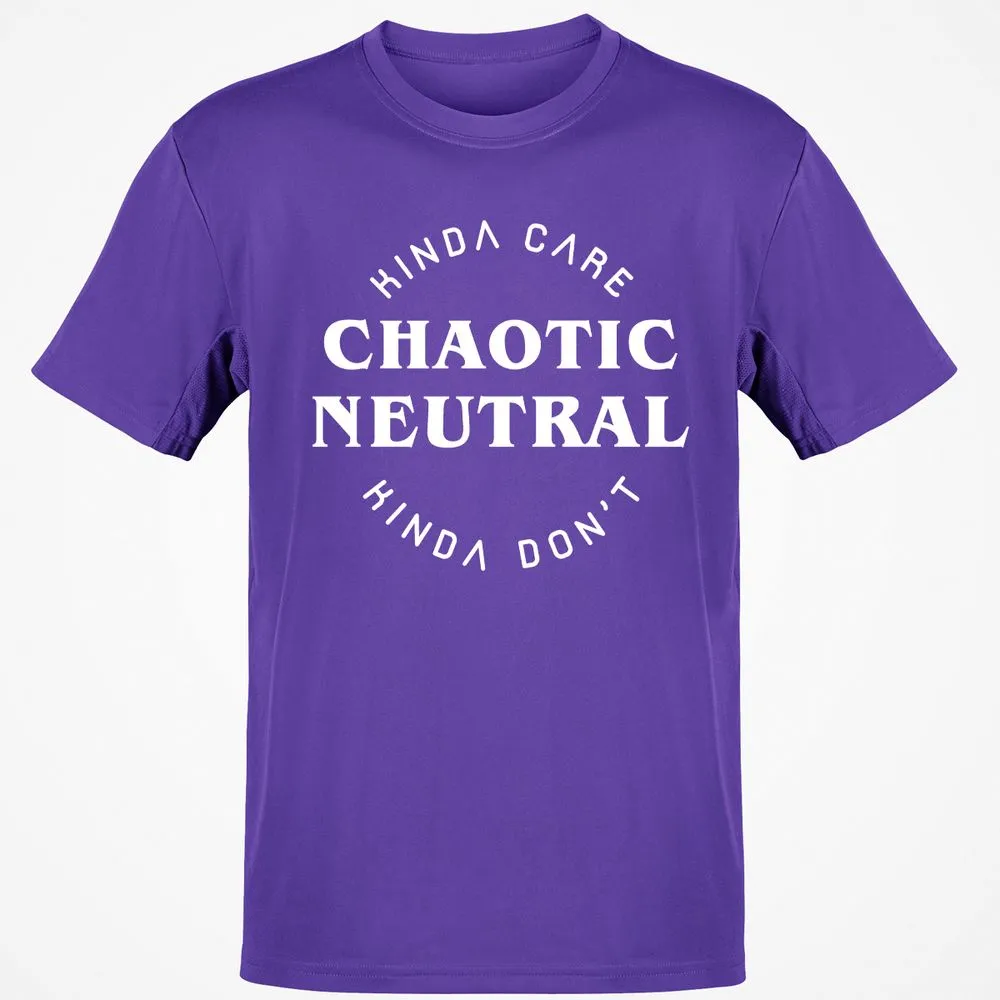 Chaotic Neutral T-Shirt - Purple - 9