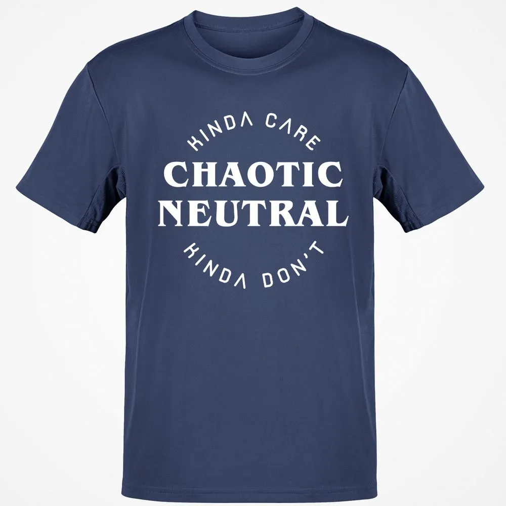 Chaotic Neutral T-Shirt - Navy - 7