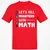 Let's Kill Monsters With Math T-Shirt - Red - 10