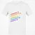 Rainbow Dice Set T-Shirt - White - 12