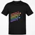 Rainbow Dice Set T-Shirt - Black - 1