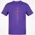 Rainbow Dice Sword LGBT T-Shirt - Purple - 9