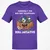 Suddenly The Red Dot Reappears Roll Initiative T-Shirt - Purple - 9