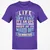 Life Is A RPG T-Shirt - Purple - 9
