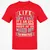 Life Is A RPG T-Shirt - Red - 10