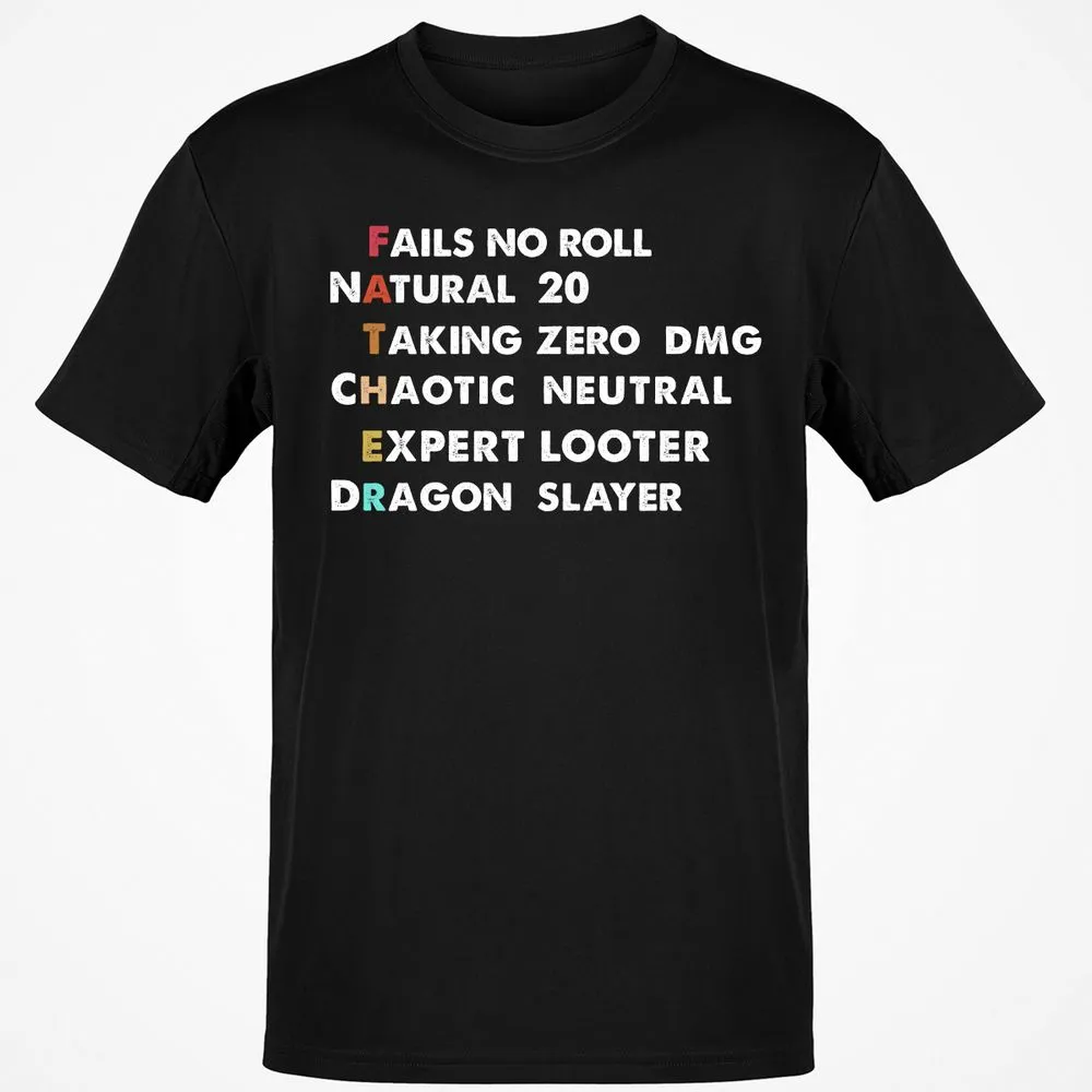 Father RPG T-Shirt - Black - 1